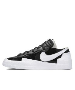 나이키 x 사카이 블레이저 로우 블랙 페이턴트 레더 DM6443-001