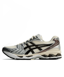 【🔥이달의 핫 아이템】Asics Gel-Kayano 14  아웃도어 기능 Y2K 빈티지 스트리트 블랙 화이트 실버 1201A019-108