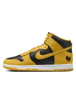 【🌼G-Dragon 같은 스타일】Wu-Tang x Nike Dunk High 옐로블랙 HJ4320-001