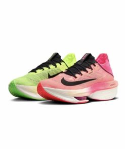 【🤩모던 더블 컬러】Nike Air Zoom Alphafly Next% 2 'Ekiden'  러닝화   연두색의 FQ8110-331